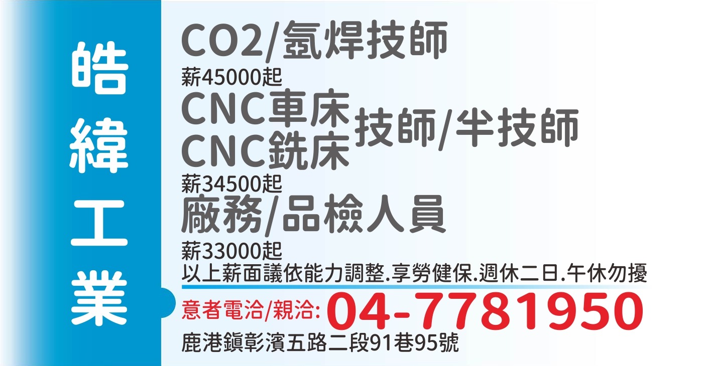 皓緯工業